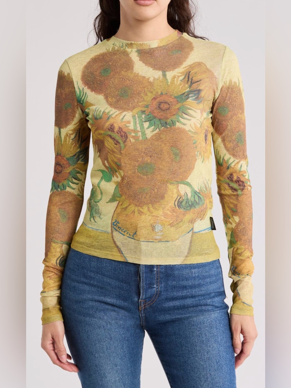 Topshop The National Gallery 
Vincent van Gogh's iconic "Sunflowers”
